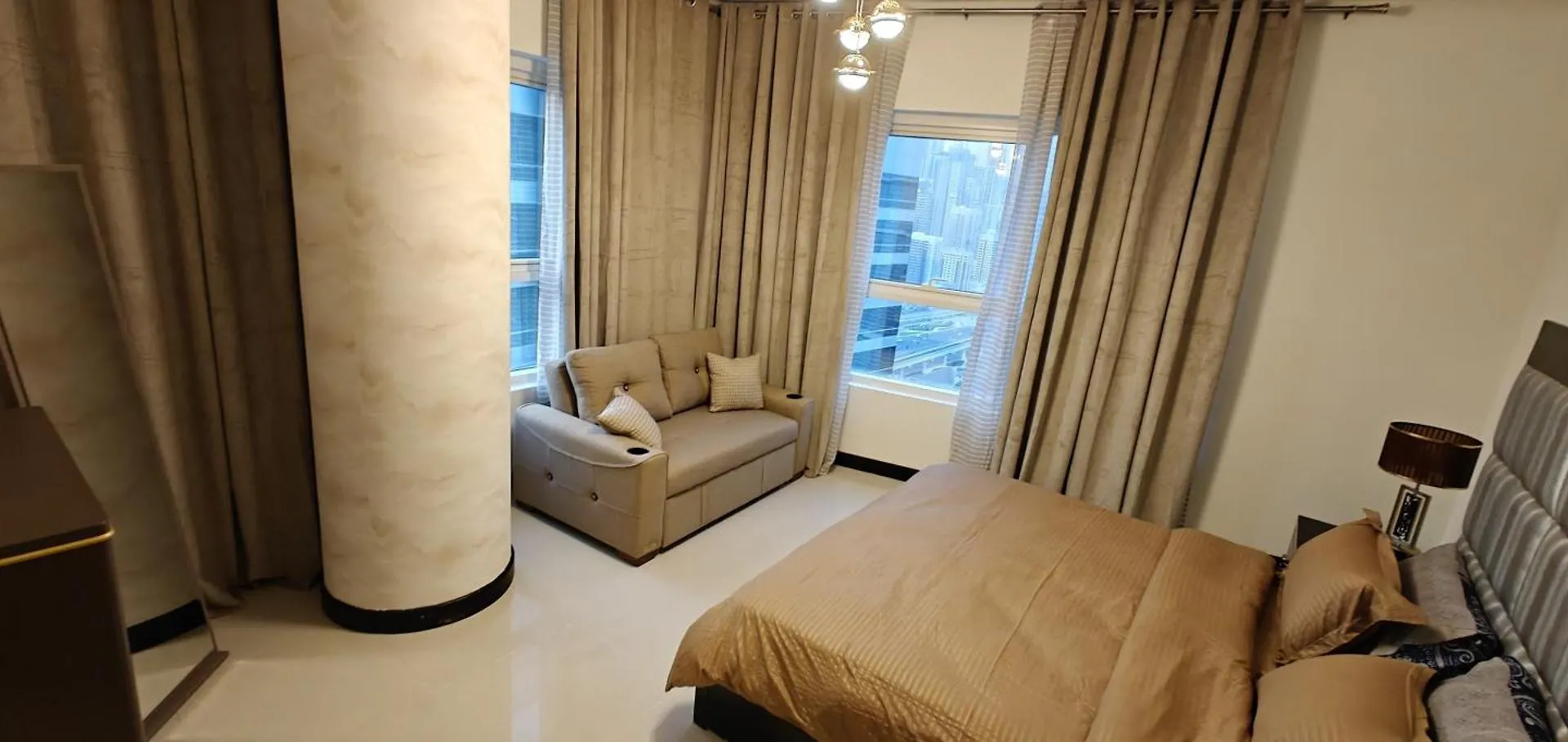 Апартаменты Jlt 1Br Marina Skyline View Дубай