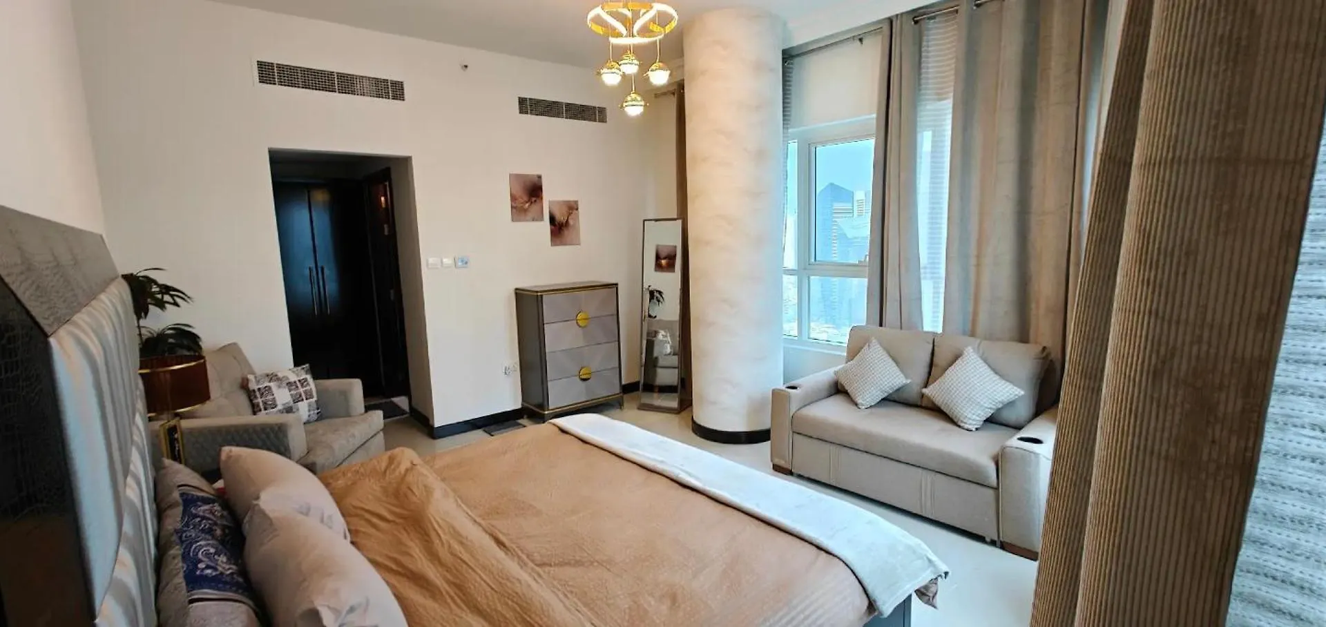 Апартаменты Jlt 1Br Marina Skyline View Дубай